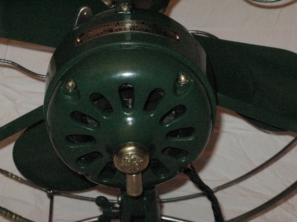 Restored Motor Housing Back View